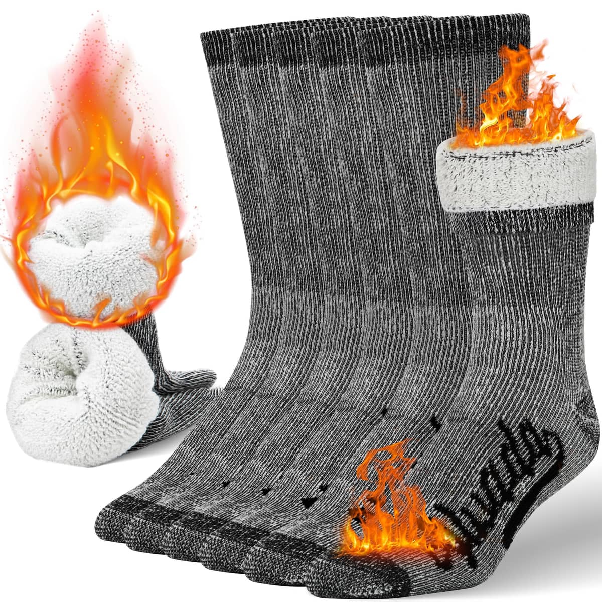 SAVIOR HEAT Rechargeable Heated Socks for Men and Women