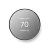 Google Nest Thermostat, Programmable Wi-Fi, Charcoal