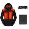 Venustas Men's Heated Jacket with 7.4V Battery Pack