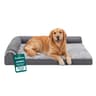 Furhaven Orthopedic Ultra Plush Dog Bed, Sofa Style, Large