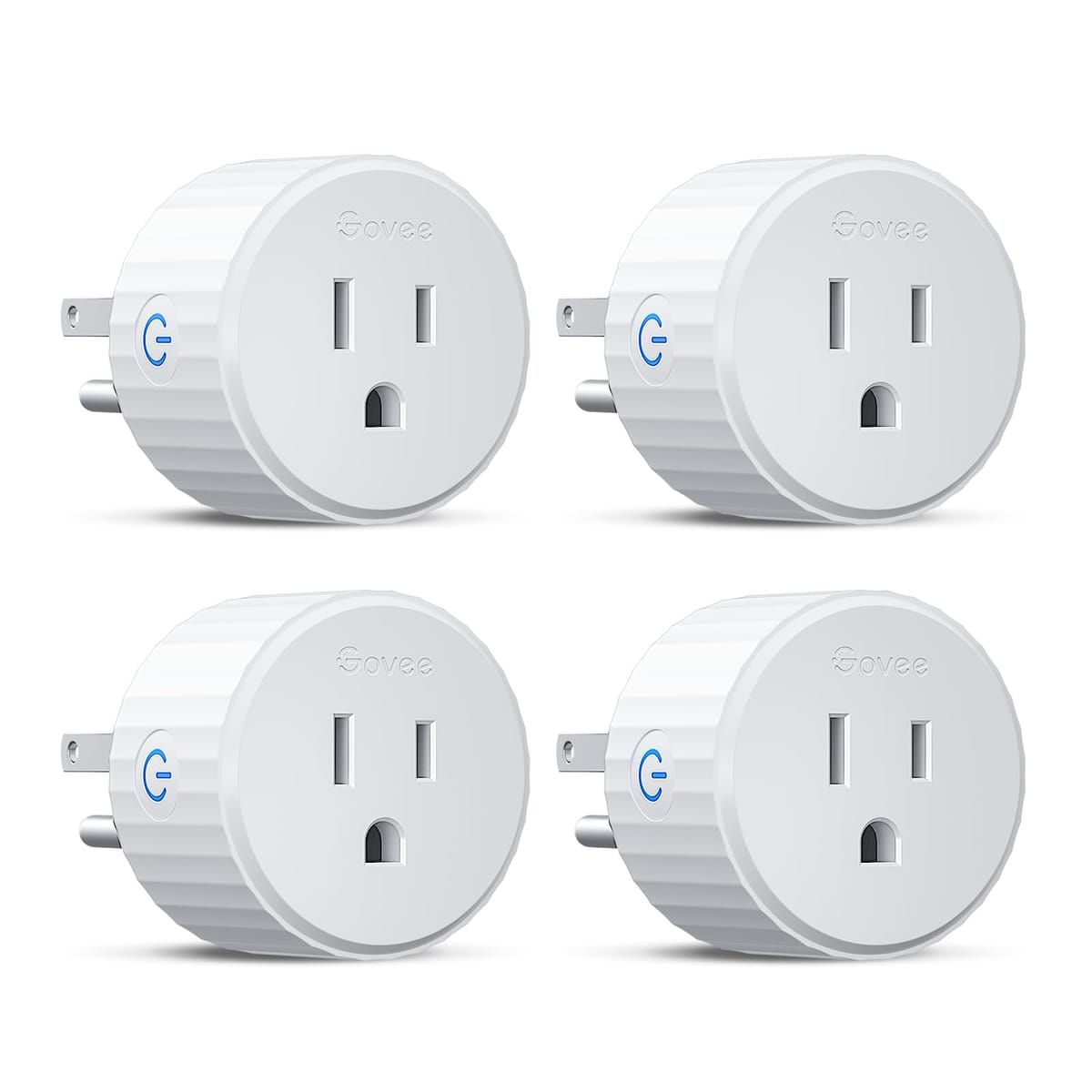 Govee Smart Plug, WiFi Outlet Compatible with Alexa & Google Assts, 4 pcs